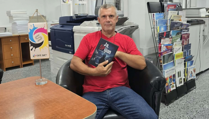 Azir Šabić predstavio novi roman – “Ja špijun”