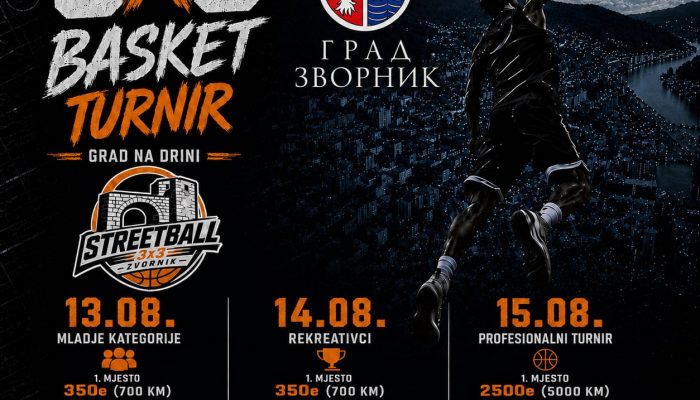 Basket spektakl u Zvorniku od 13. do 15. avgusta