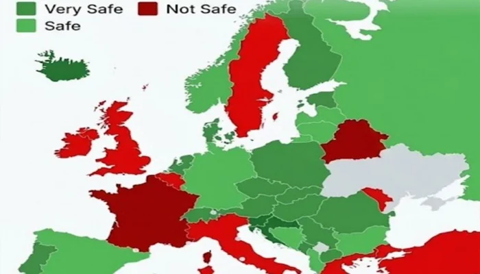 Nova karta Evrope izazvala pažnju: BiH u zelenom, Zapad u crvenom