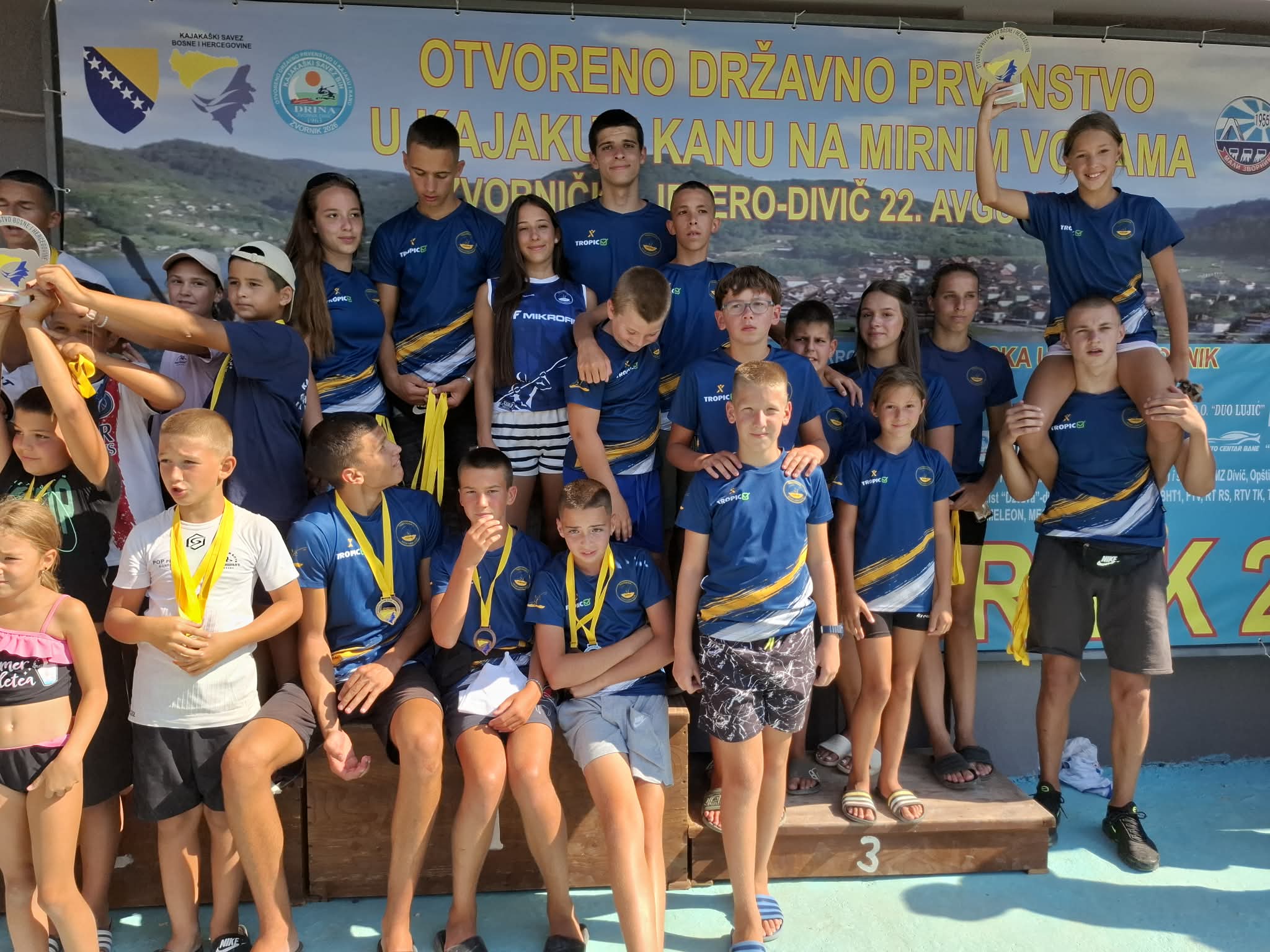 Trebinjci najuspješniji na Otvorenom prvenstvu BiH u kajaku i kanuu u Zvorniku, domaća „Drina“ šesta (FOTO)