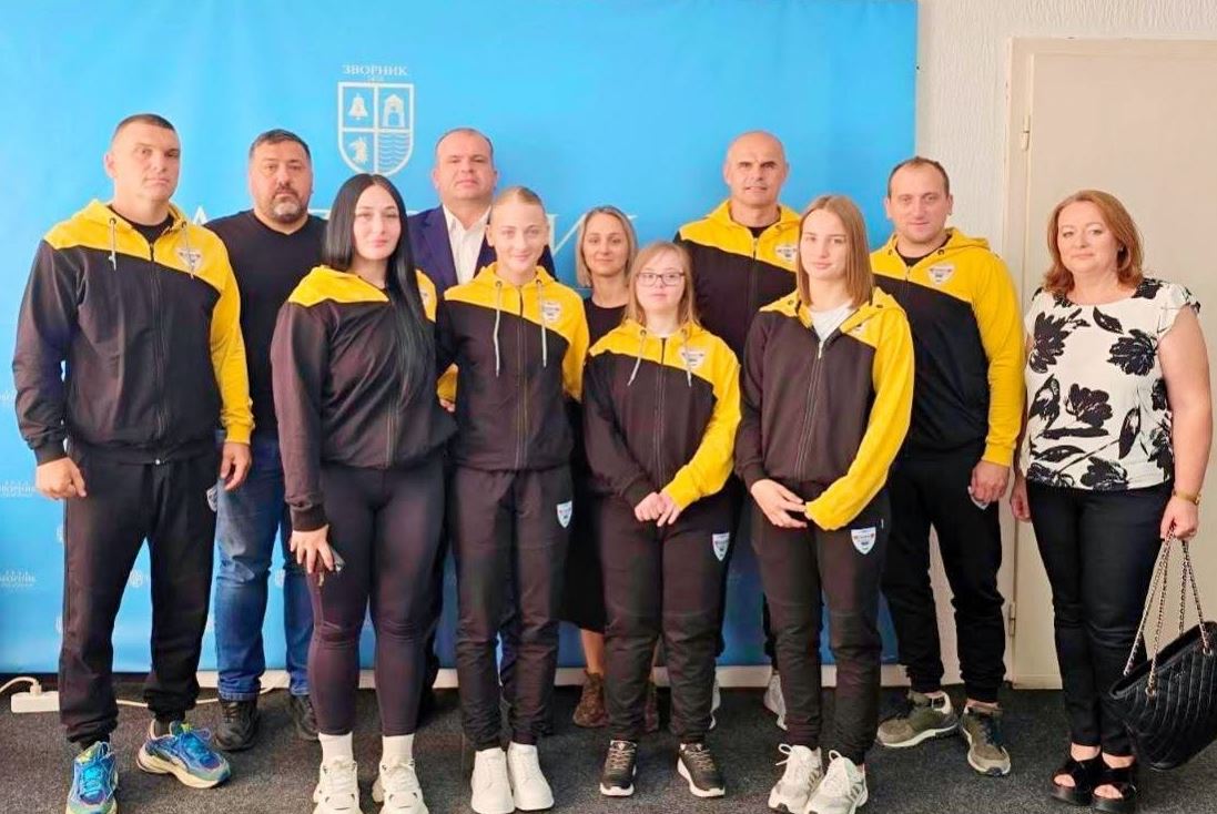 Svečani prijem za najbolje džudistkinje „Sokolova“ kod gradonačelnika Zvornika