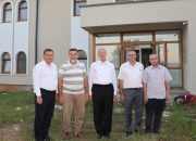 Zvornik: Muftija Fazlović obišao gradilište džamije u Glumini