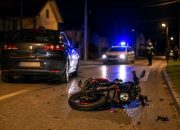 Sudar automobila i motocikla, dvije osobe završile u zvorničkoj bolnici