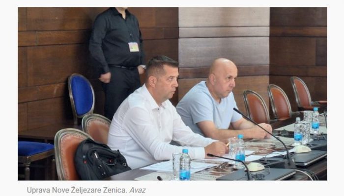 Uprava Nove Željezare Zenica odbila oba prijedloga Vlade FBiH: Ustrajni da je stečaj jedino rješenje