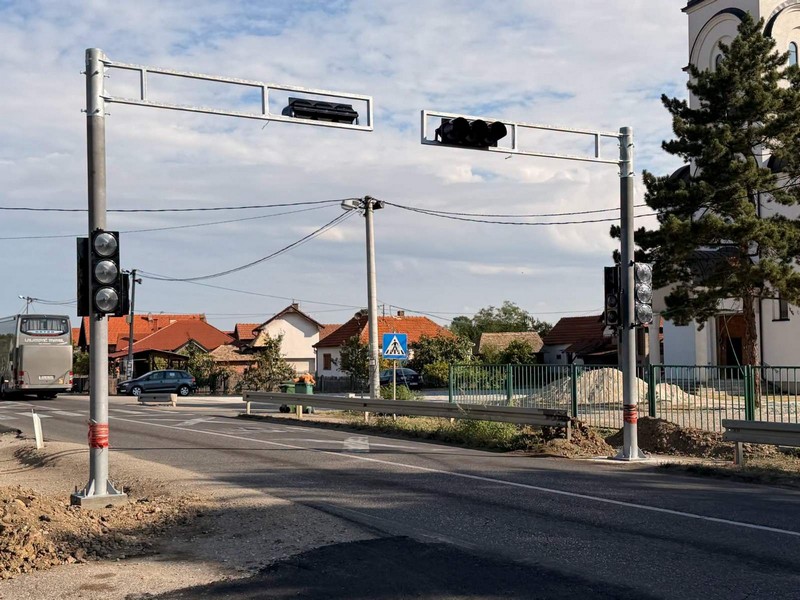 Postavljen semafor na magistralnom putu Zvornik - Bijeljina