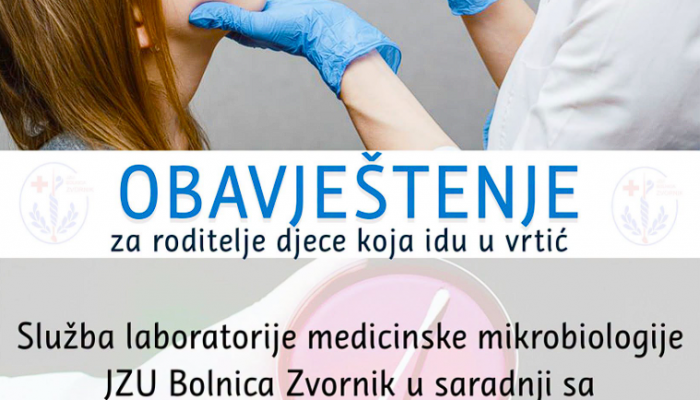 Bolnica Zvornik olakšala roditeljima: Godišnje uzorkovanje djece obavljaće se u vrtiću