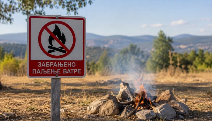 Apel građanima: Povećan rizik od požara na otvorenom