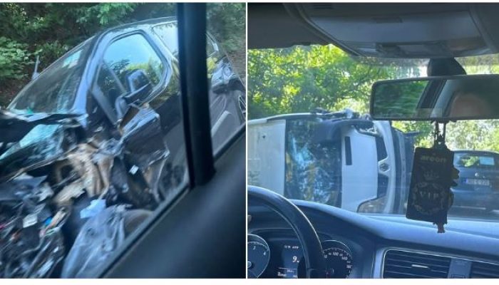 Saobraćajna nezgoda na regionalnom putu uz rijeku Drinu, ima povrijeđenih lica (FOTO)