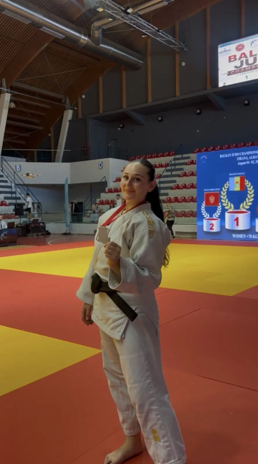 Novi veliki uspjeh zvorničkog džudoa: Danijela Kajtazović viceprvakinja Balkana u seniorskoj konkurenciji