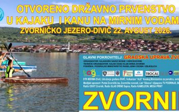 Zvorničko jezero domaćin velikog kajakaškog spektakla: U Divič stižu klubovi iz cijele BiH i Srbije