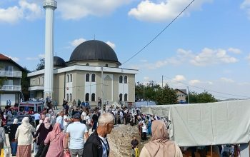 Otvorena džamija u Glumini kod Zvornika