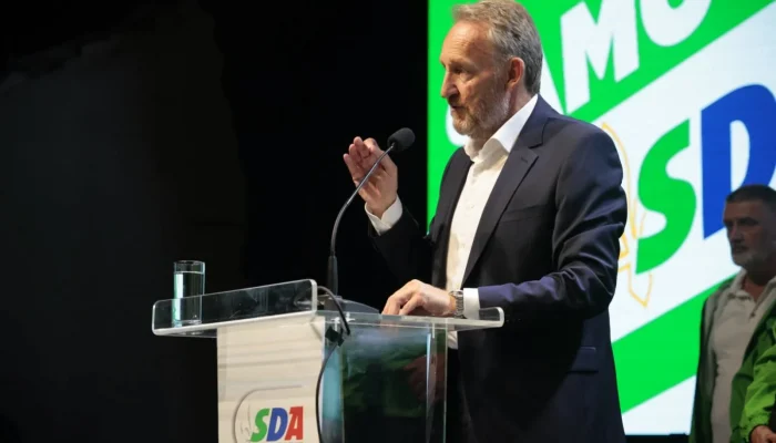 Bakir Izetbegović otvorio kampanju SDA u Stocu: Obećao 50 milijardi KM investicija i 50.000 radnih mjesta