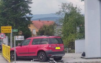 Izlijetanje sa magistralnog puta Zvornik-Tuzla (FOTO)