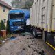 Saobraćaj otežan kod Kozluka, stravičan sudar dva teretna vozila, povrijeđene dvije osobe (FOTO)