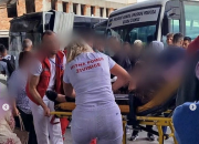 Strašna nesreća u Živinicama: Autobus se zabio u stanicu, više lica povrijeđeno (FOTO)