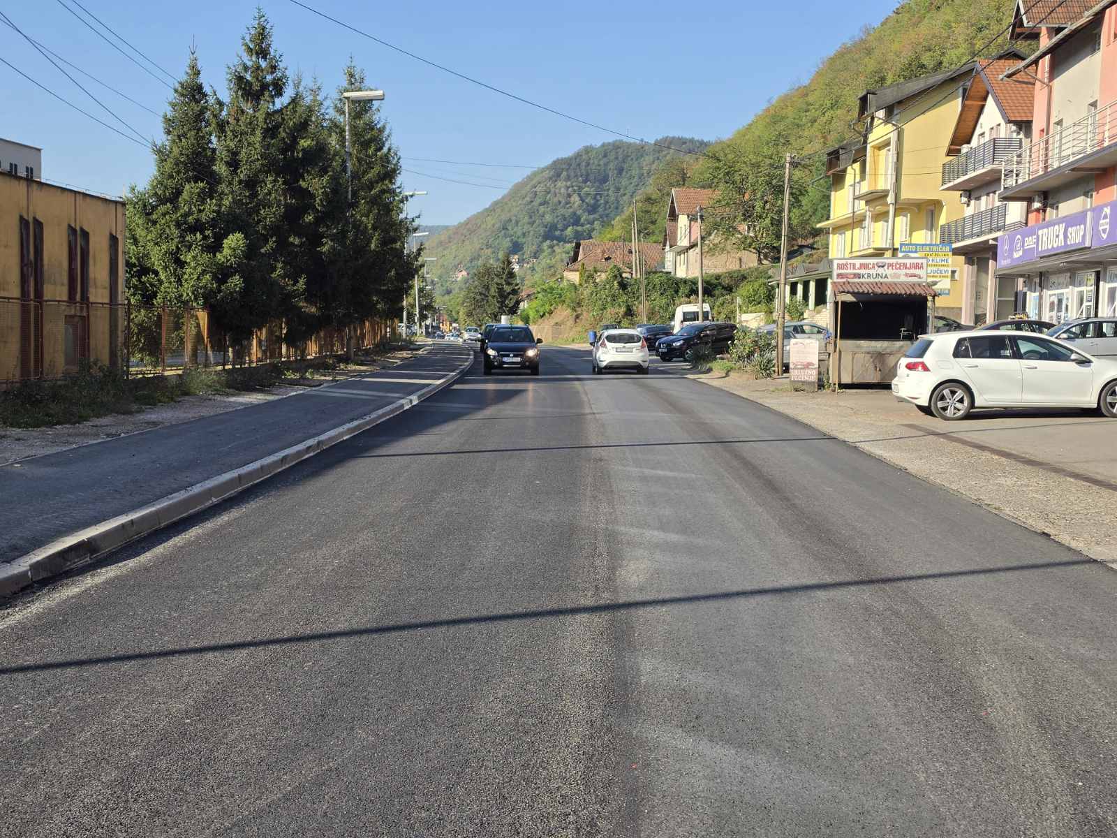 Počelo asfaltiranje magistralnog puta kroz Zvornik: Radovi se nastavljaju od petka
