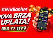 Meridian: Novi boba+ broj za brzu SMS uplatu