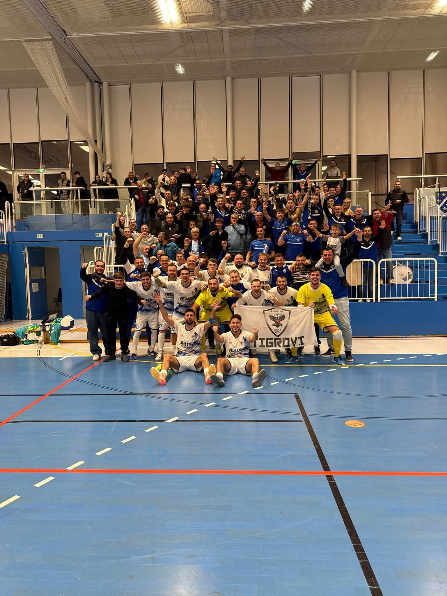 FK Podrinje Graz od betonskih terena do vrha austrijskog futsala: Sanjaju titulu i Ligu prvaka (FOTO)