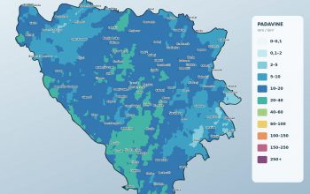 Stiže zahlađenje i nove padavine: Hoće li prvi snijeg zabijeliti planine, kakvo vrijeme čeka Podrinje?