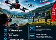 BRZINA, TEHNOLOGIJA I DRINA: Polom u subotu domaćin trka FPV dronova
