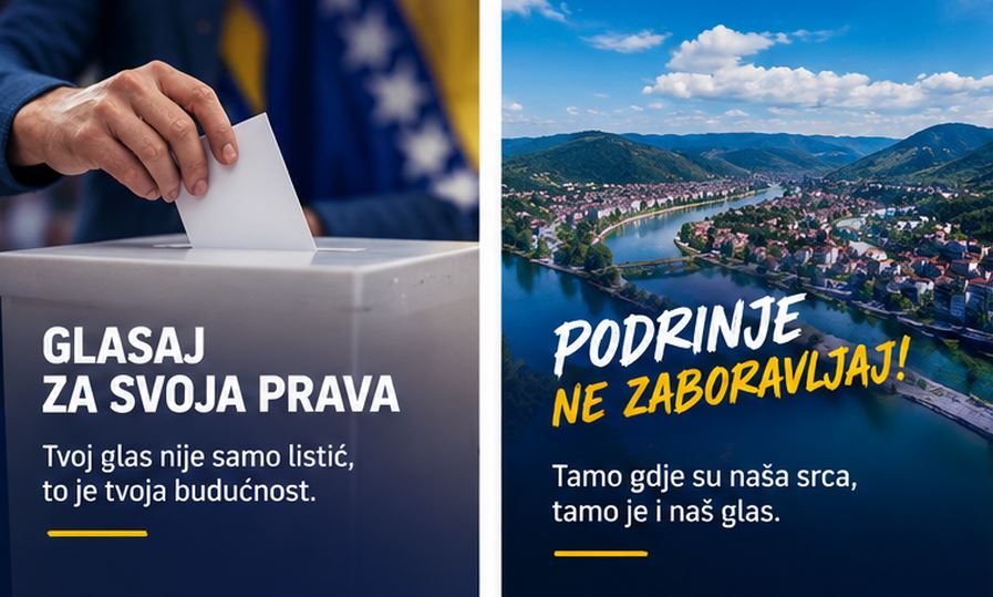 IZBORNI ŠTAB KOALICIJE ZA DRŽAVU: 4. OKTOBAR – PODRINJE TREBA VAŠ GLAS