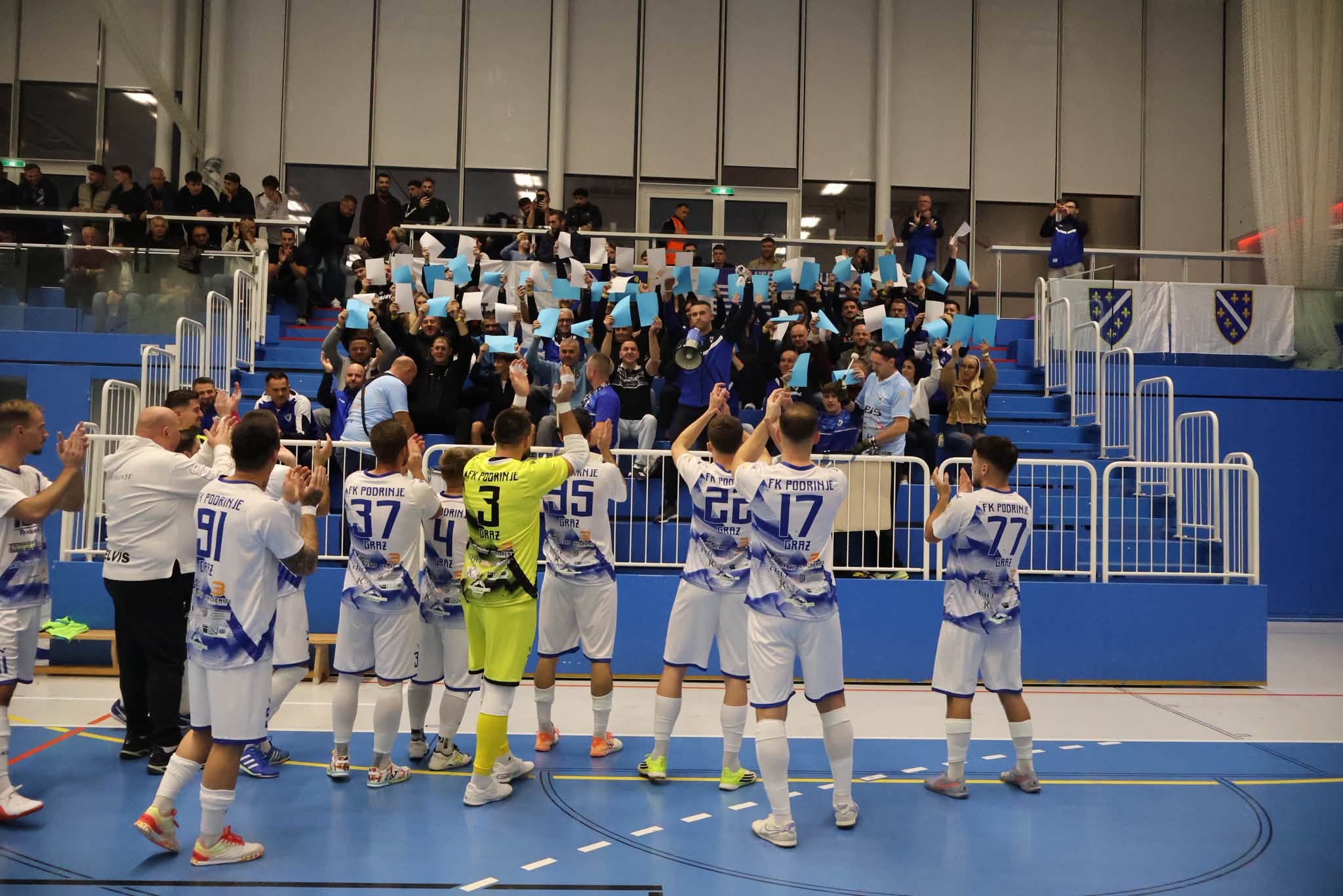 FK Podrinje Graz od betonskih terena do vrha austrijskog futsala: Sanjaju titulu i Ligu prvaka (FOTO)