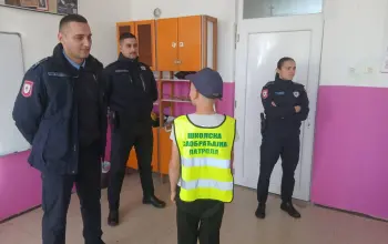 Učenici iz pet osnovnih škola na području Zvornika obučavani za regulisanje saobraćaja