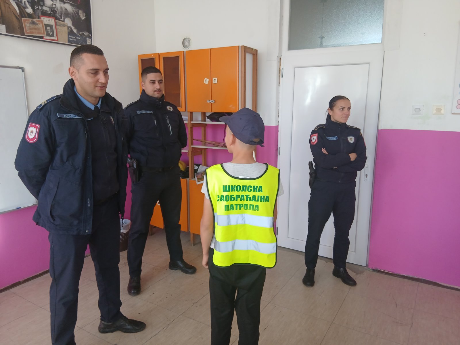 Učenici iz pet osnovnih škola na području Zvornika obučavani za regulisanje saobraćaja